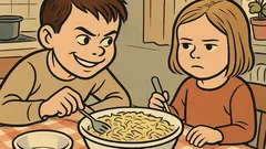 Witz: Krautsalat und zwei kleine Ziegen