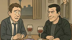 Witz: Berliner Unternehmer trifft Ganove beim Wein