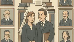 Witz: Anwalt trifft Anwältin – bloß nicht scheiden!