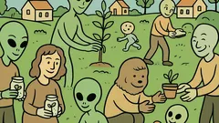 Witz: Planet ohne Krieg, aber ohne Sauerstoff