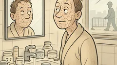 Witz: Haut so trocken – Wasser abgestellt