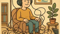Witz: Wer Musik hört, liebt Kopfhörer-Kabel
