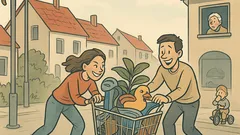 Witz: Echte Freundin? Dummheiten nie allein.