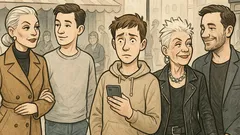 Witz: Allein heute Abend? Freund noch ungeboren