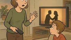 Witz: Mama, hast du früher GZSZ geguckt?