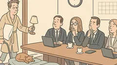 Witz: Entschuldigung, ich bin zu spät