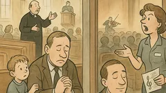 Witz: Papa, warum betest du ohne Predigt?