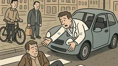 Witz: Zebrastreifen-Crash – „Ich bin Arzt!“