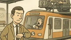 Witz: Bin pünktlich, Bahn nimmt’s persönlich.