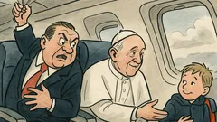 Witz: Politiker, Papst, Erstklässler – zwei Fallschirme