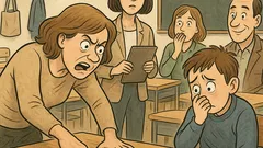 Witz: Beim Elternabend kratzt Mama: „Du Rotzpieb!“