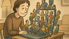 Witz: Allein vorm Laptop? Ich nie.