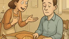 Witz: Schatz, wie war mein erster Kuchen?